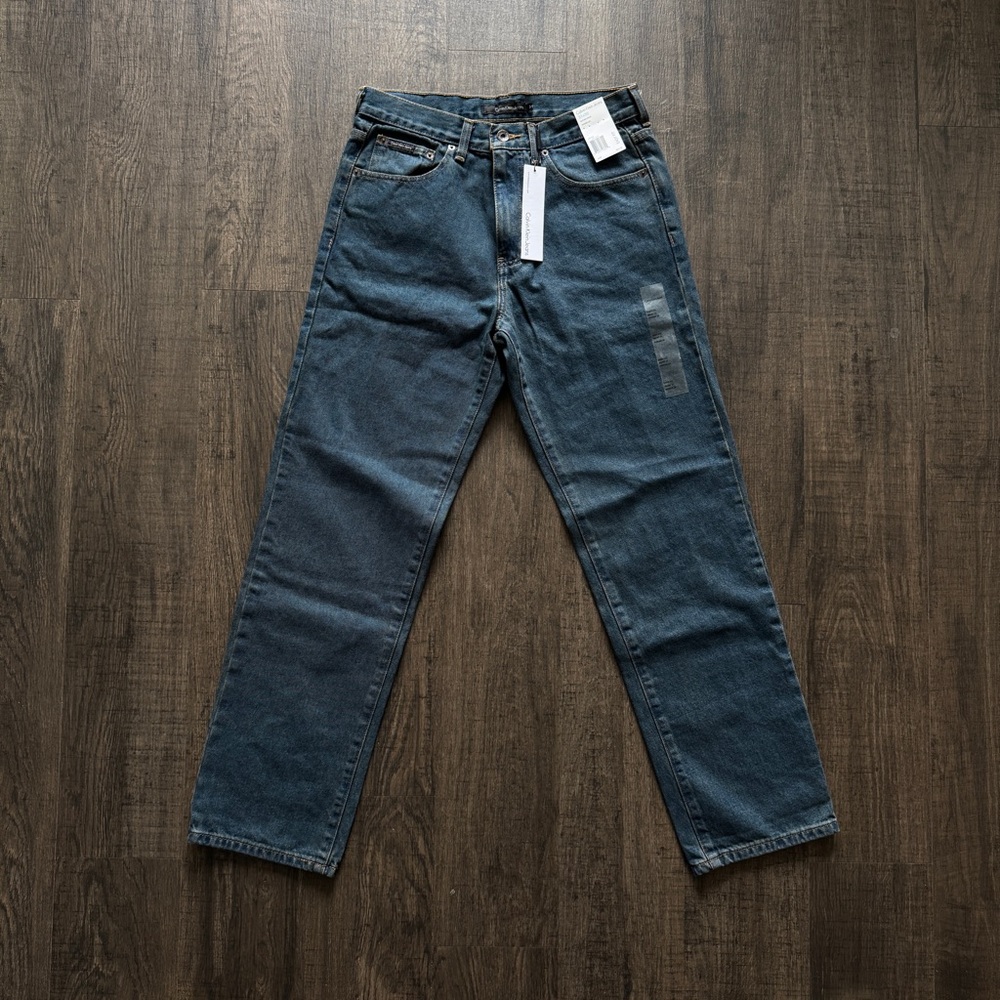 Calvin Klein Jeans 51C Dark Wash Blue Straight Fit